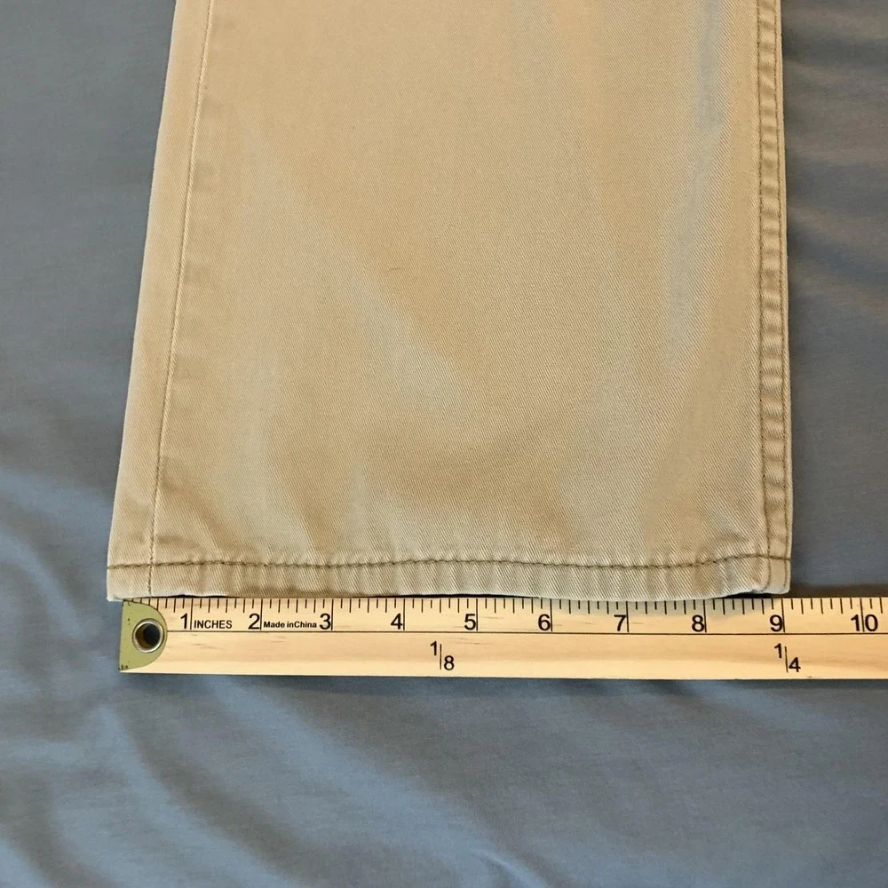 Levis 514‎ Jeans Mens 42x32 Tan Straight Leg Cotton Denim Pants Casual Chino